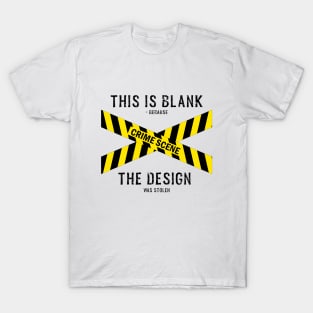 This is blank T-Shirt